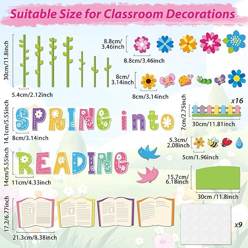 Vista 72 de Juego de decoración de invierno "Snow in Love with Jesus" (La nieve está enamorada de Jesús), con fondo, recortes y bordes de nieve para aula