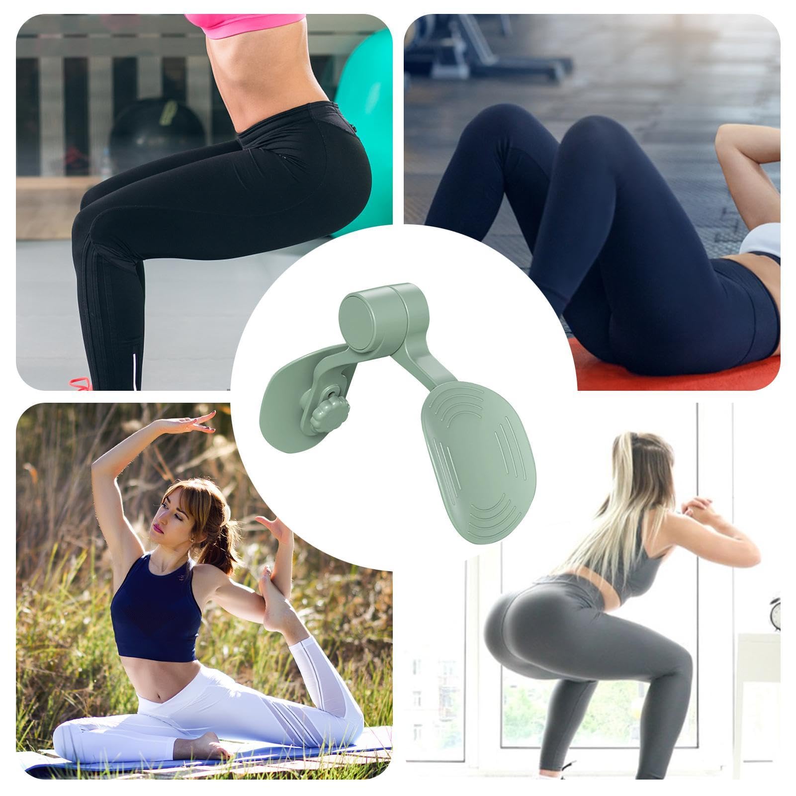 EHOTER Allenatore di sollevamento glutei per allenare le cosce, per interno cosce, pavimento pelvico, rafforzatore muscolare, pavimento pelvico, attrezzo per allenare i muscoli del pavimento pelvico
