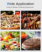 Vista 7 de Molinillo de Pimienta Molinillo de Sal Molinillo de Pimienta de Madera con Ajuste Grueso, 8 Pulgadas de Alto Molinillo de Pimienta Manual Recargable