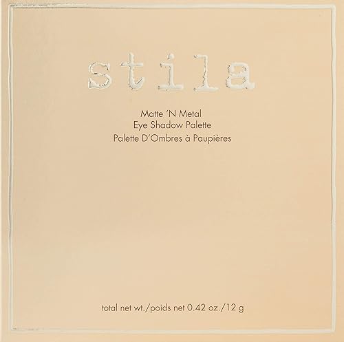 Miniatura 2 de Paleta de sombra de ojos mate y metal