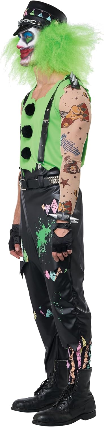 California Costumes Mens Crazed Clown - Image 2