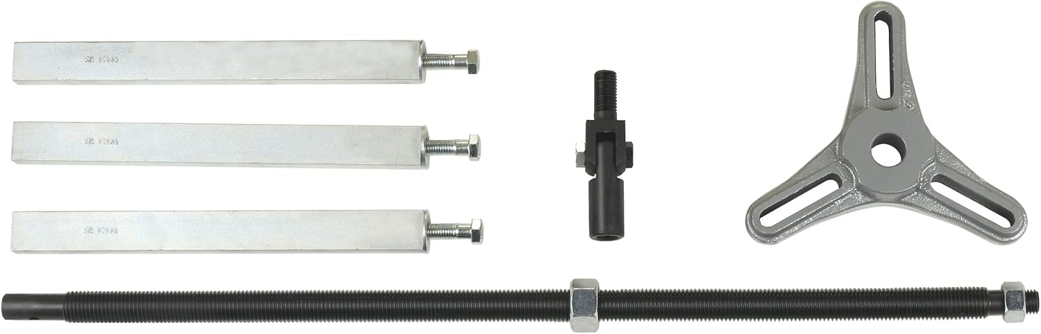 OTC 1200 Manual Wet or Dry Cylinder Sleeve Puller Set for Most Truck, Bus, and Tractor Engines