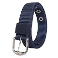 Zacharias Girl's Nylon Belt for kids knb-01 (4-10 Years) (Blue_Pack of 1)