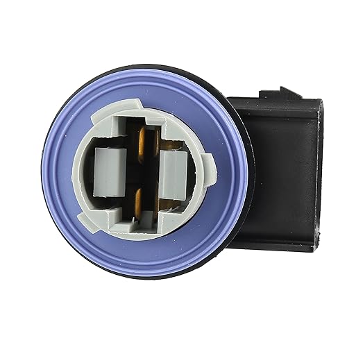 Miniatura 6 de X AUTOHAUX 2 unids coche señal de luz de señal de giro de la bombilla de luz delantera de la luz trasera de la lámpara de luz intermitente base