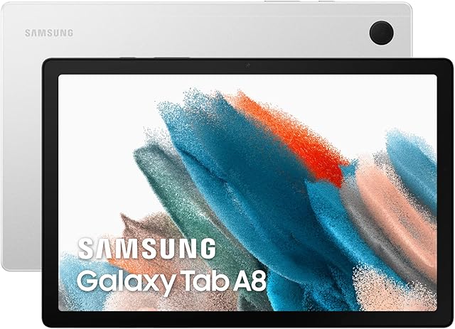 Samsung - Galaxy Tab A8 LTE Tablet 25.6 cm (10.5 inch) 64 GB Android Colour Silver (Spanish version) (cannot be guaranteed)