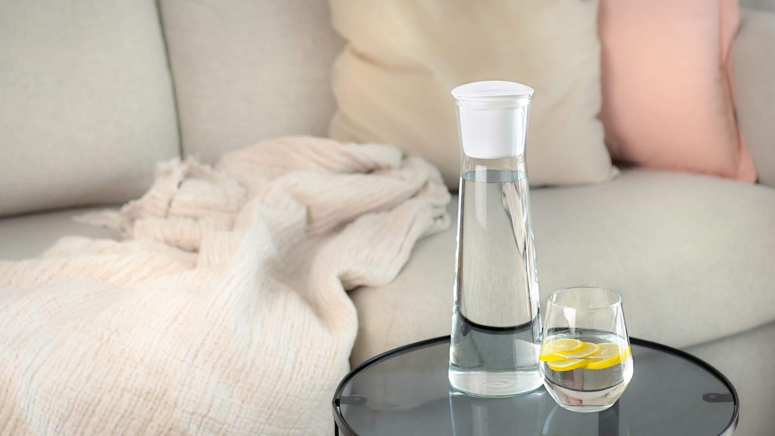 Wessper K1 BOROSILICATE üveg vízszűrő kancsó Actitex™ s