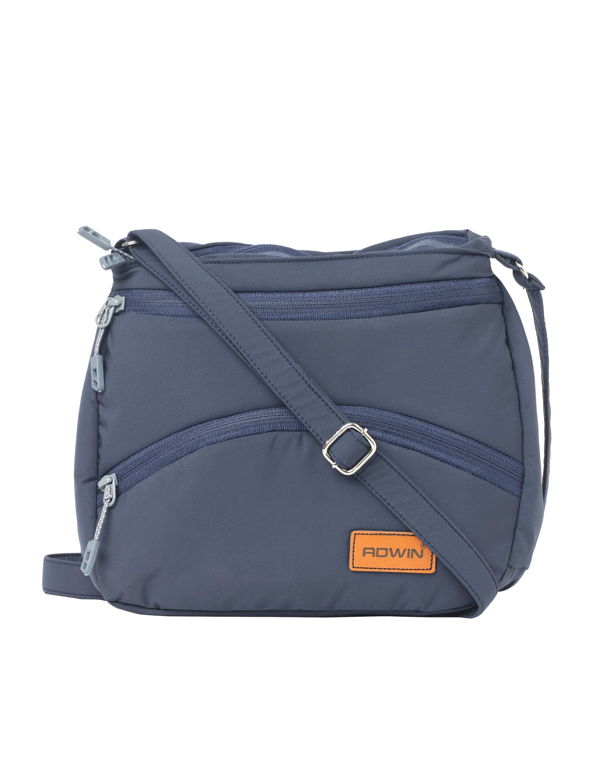 ADWIN Sling Bag For Women/Girls | Made With Durable Material | Zip Closure (007 Blue) (B0CTQDH171) Amazon Price History, Amazon Price Tracker