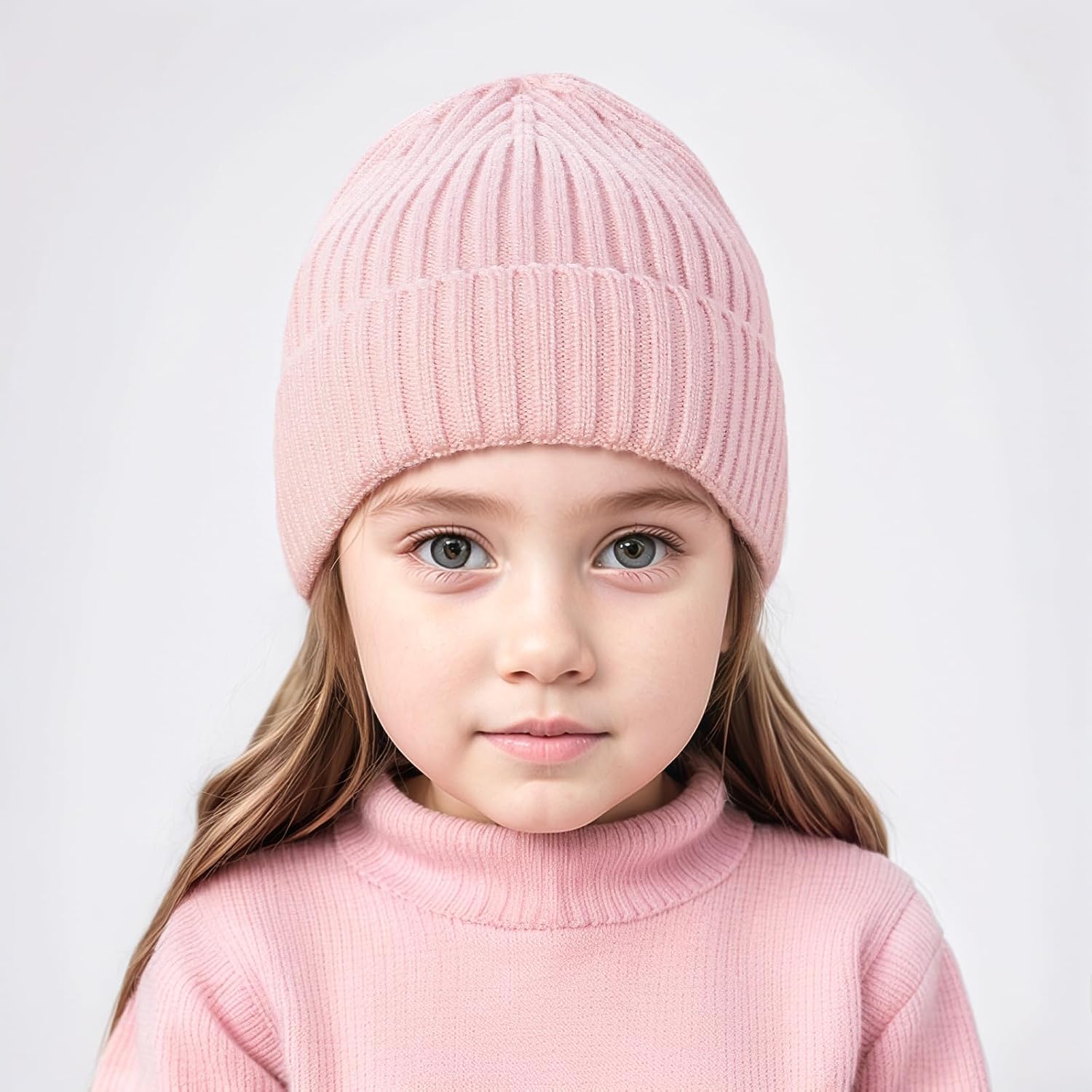 Toddler Beanie Baby Boys Girls Beanies Kids Winter Hats Children Knit Warm Caps - Image 5