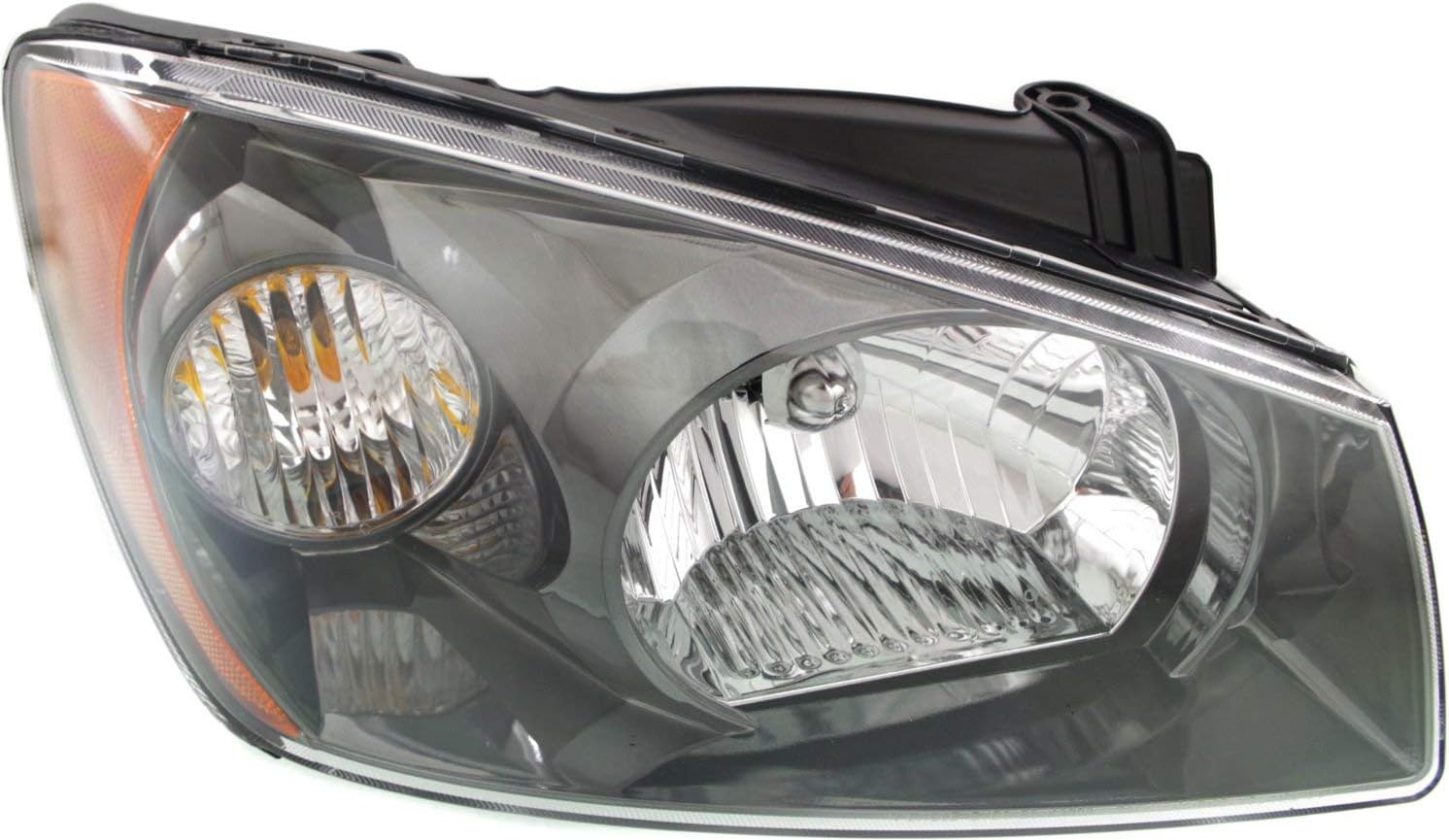 Garage-Pro Headlights For Kia Spectra 2004-2006, Spectra5 2005-2006, Halogen, with bulb(s), Headlights Assembly Pair, OE Comparable, Set of 2, Driver and Passenger Side