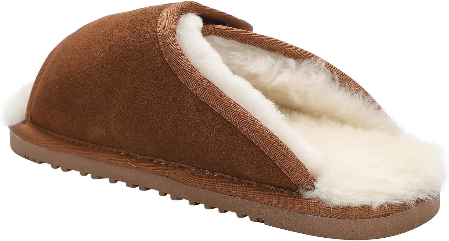 Lamo Footwear Women's Apma Slide Wrap Slippers - CW2338-CNT 6 M