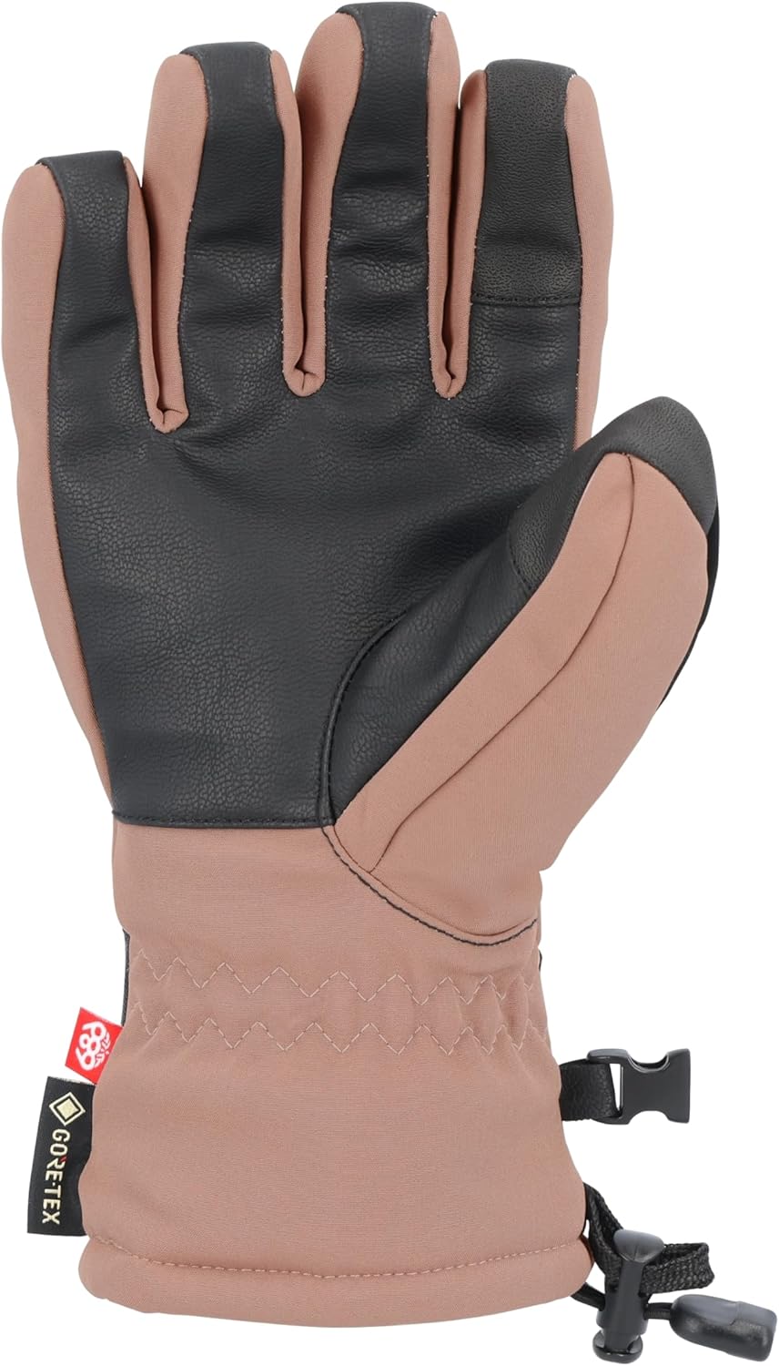 686 Women's Gore-TEX Linear Glove - Ski & Snowboard Gloves, Women's Cold Weather Gloves - Water & Weather Resistant