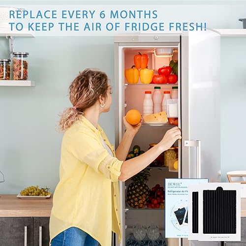 Miniatura 6 de Filtro de aire de repuesto para refrigerador Frigidaire PAULTRA Pure Air Ultra, compatible con Electrolux EAFCBF, Kenmore, refresca tu refrigerador