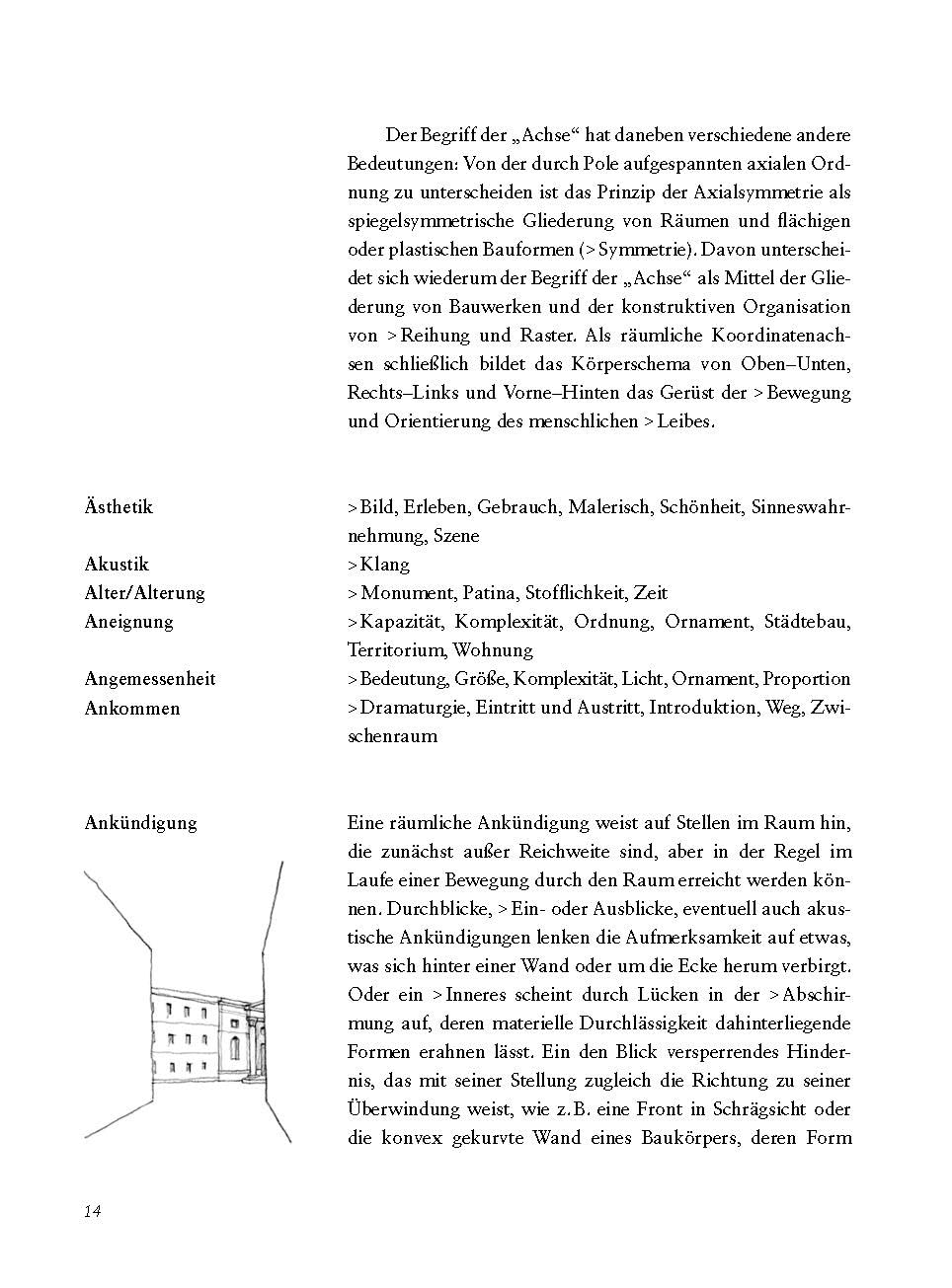 Grundbegriffe der Architektur: Das Vokabular räumlicher Situationen