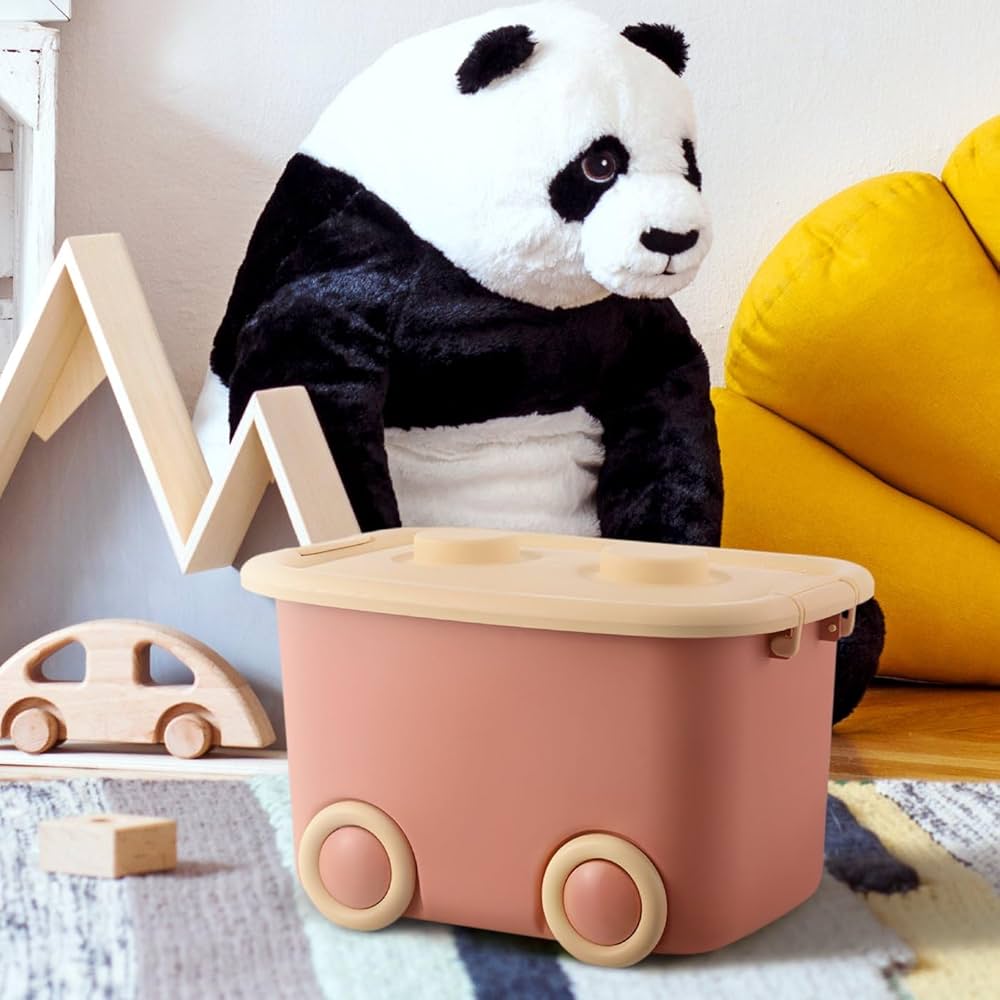 Amazon｜Froppi トイボックス 45L | おもちゃの収納 | 車輪付き