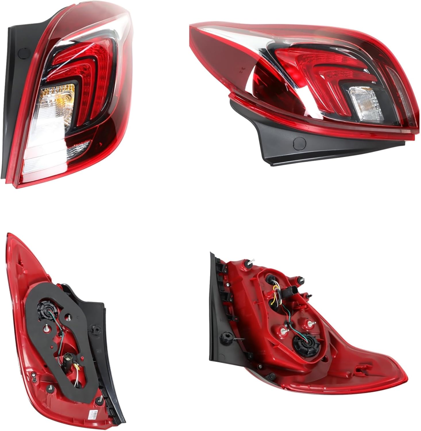 Tail Light Rear Light Assembly Passenger Side Clear Lens Replacement for Encore 2017 2018 2019 2020 2021 GM2801296 42698966