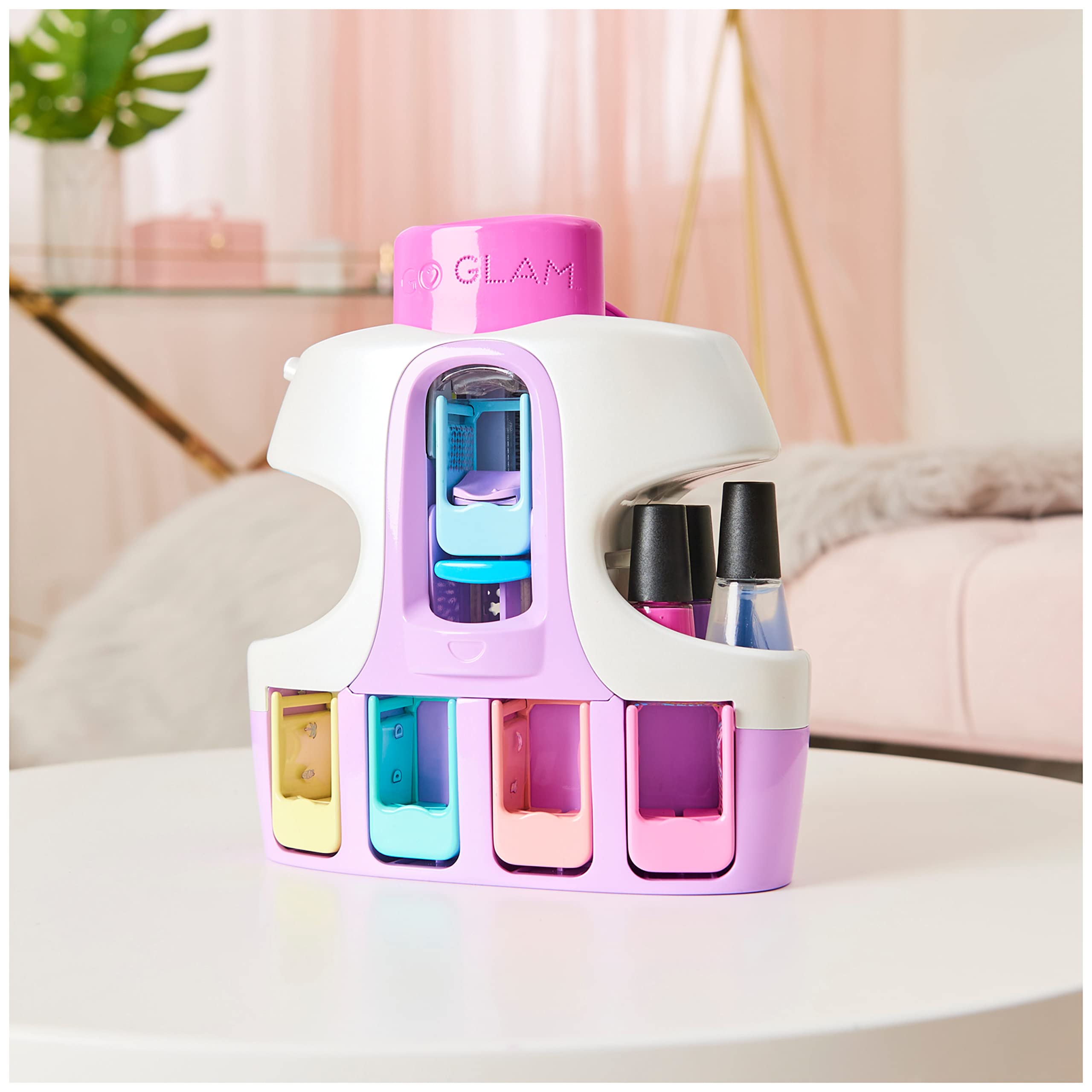 Cool MAKER Go Glam Unique Nagel Salon - Finger- und Fußnägel lackieren und mit Mustern und Motiven Bedrucken, ab 8 Jahren