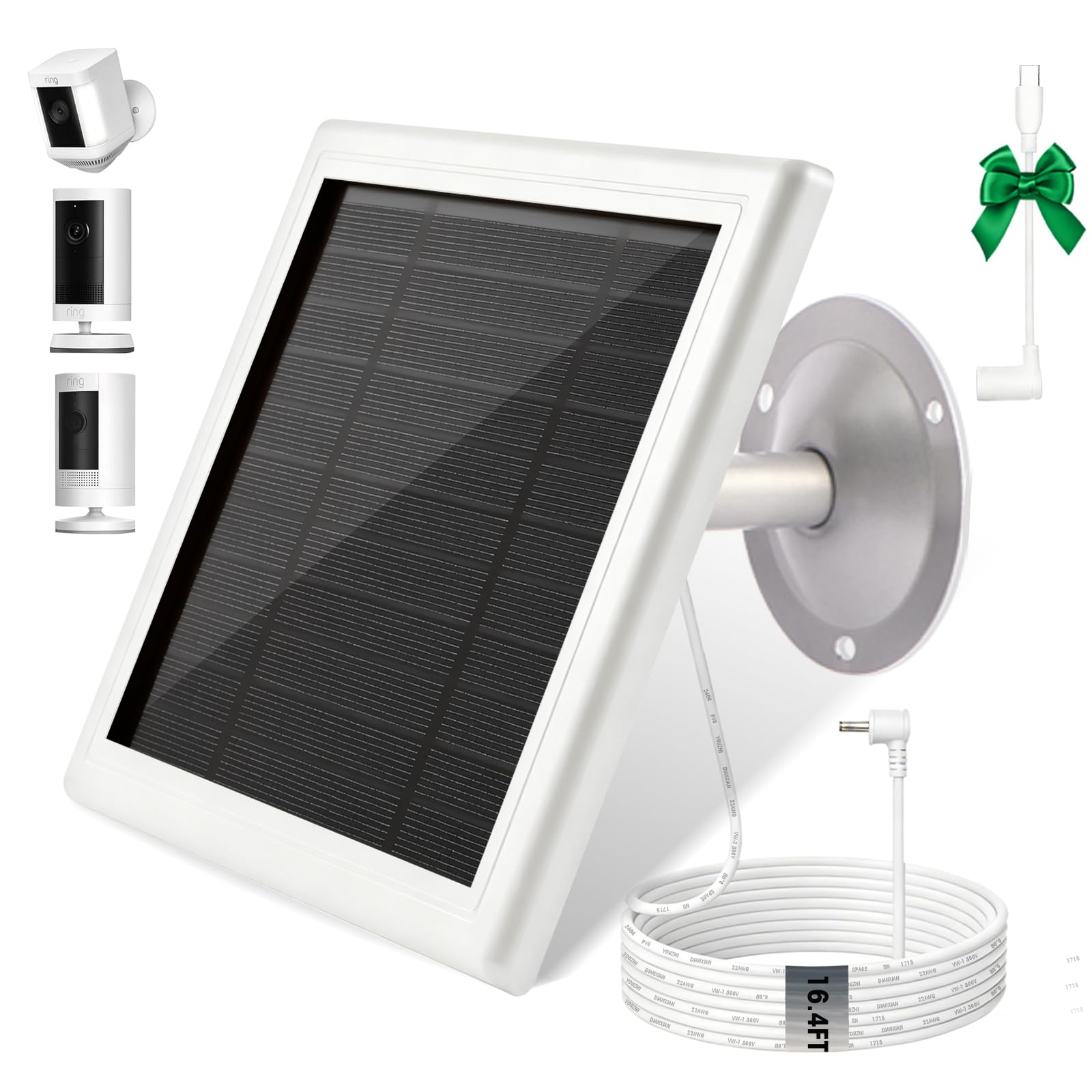 Panneau solaire Ring pour sécuriser la maison de vacances sans panne