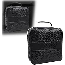 Water-Resistant EV Charging Cable Storage Bag for BYD Seal U 2024, Large Capacity Portable Electric Vehicle Charger Organizer Case Trunk/Travel,B/Carbon Fiber Pattern