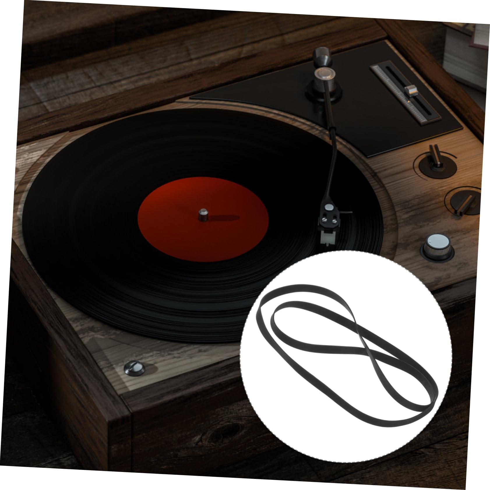 Rubber Cassette Belts Cassette Tape Recorder Belts Rubber Belts for Cassette Recorder Square Cassette Belts Recorder Reward Belts Cassette Player Belts Recorder Rubber Belts