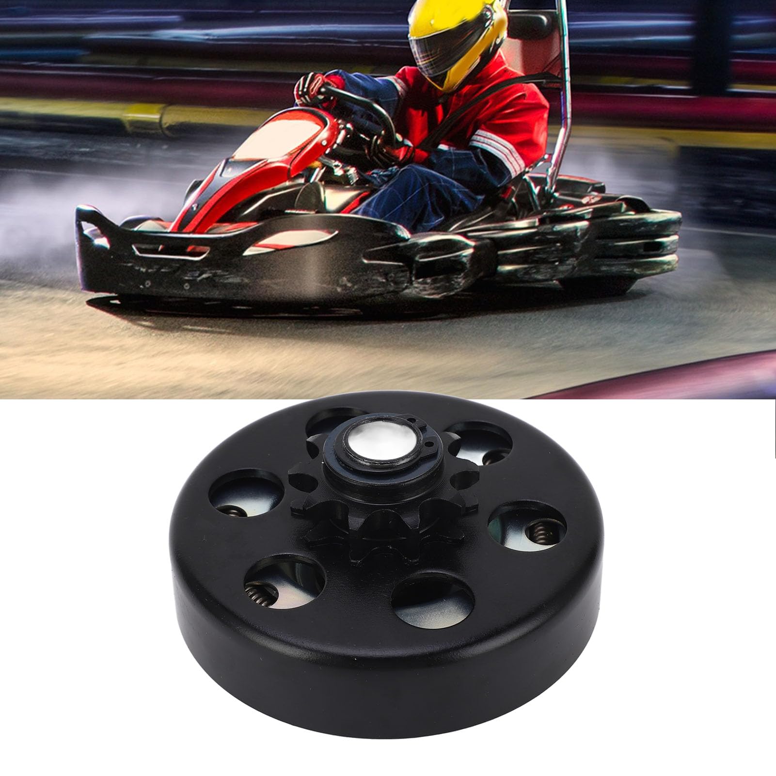 Generic Go Kart 13T Fliehkraftkupplung mit 1 Zoll Bohrung, Starke Kompatibilität, Verbessertes Fahrerlebnis für 428-Kette, Passend für Mini-Fahrräder Generic Go Kart 13T Fliehkraftkupplung mit 1 Zoll Bohrung, Starke Kompatibilität, Verbessertes Fahrerlebnis für 428-Kette, Passend für Mini-Fahrräder