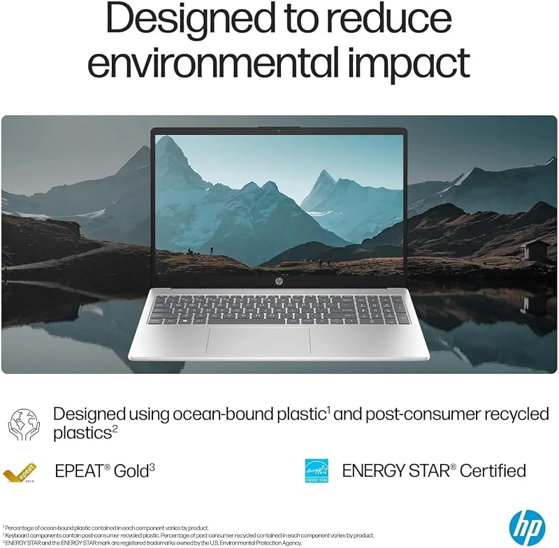 HP 15.6 Inch FHD Laptop | Intel Core 8-Core Processor | 32GB DDR4 RAM, 2TB SSD | Windows 11 Home | Silver | WiFi-6 | 720p True Vison Camera | Anti-Glare | Fast Charge | Intel UHD Graphics 770 image 4