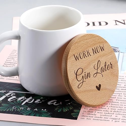 Miniatura 2 de Posavasos de oficina para compañeros de trabajo, regalo divertido para compañeros de trabajo, regalo divertido para mujeres y hombres, posavasos de