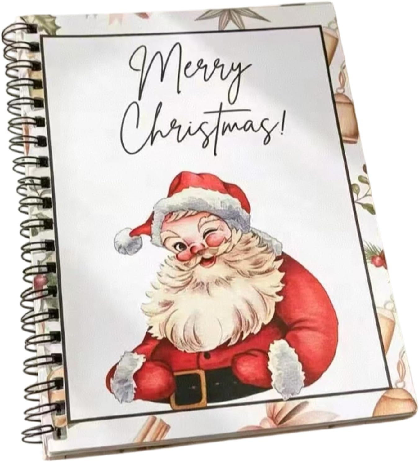 Merry Christmas Gift Card Book Holder,Santa