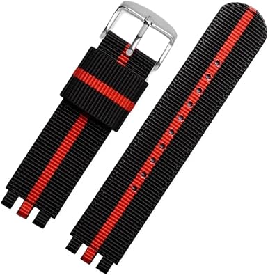 Multi-Style Watch Bands, Waterproof Silicone, Genuine Leather, Canvas & Heavy-Duty Nylon, Replacement Straps Buckle