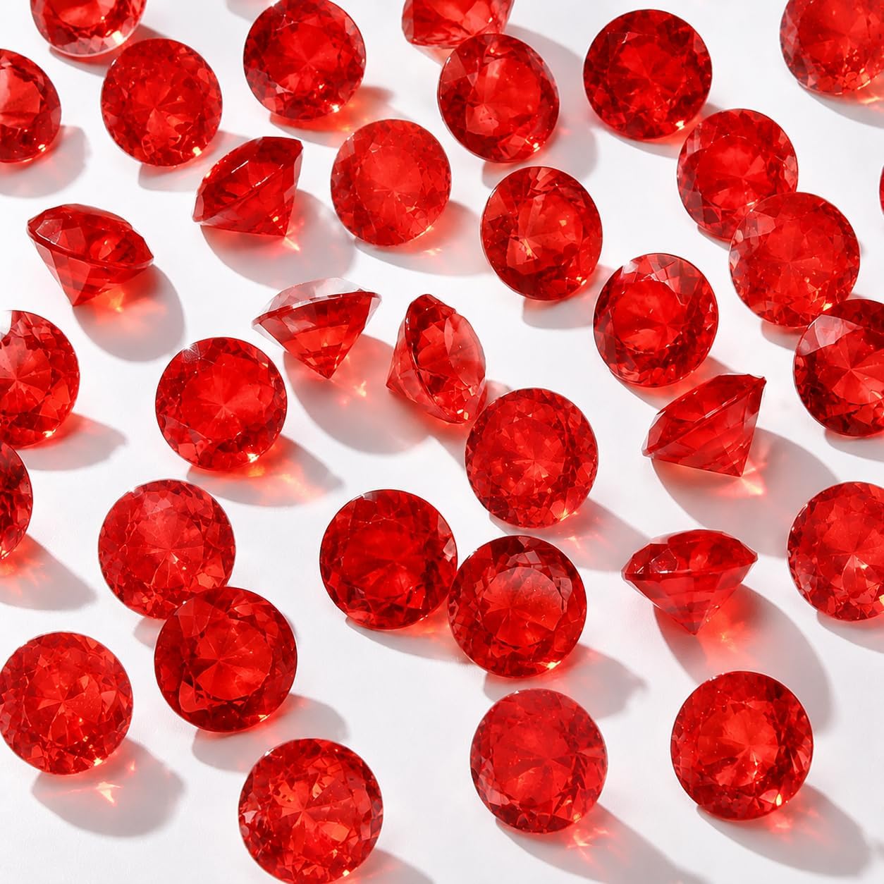 200 Pcs Fake Diamonds Plastic Gems Vase Fillers for Centerpieces