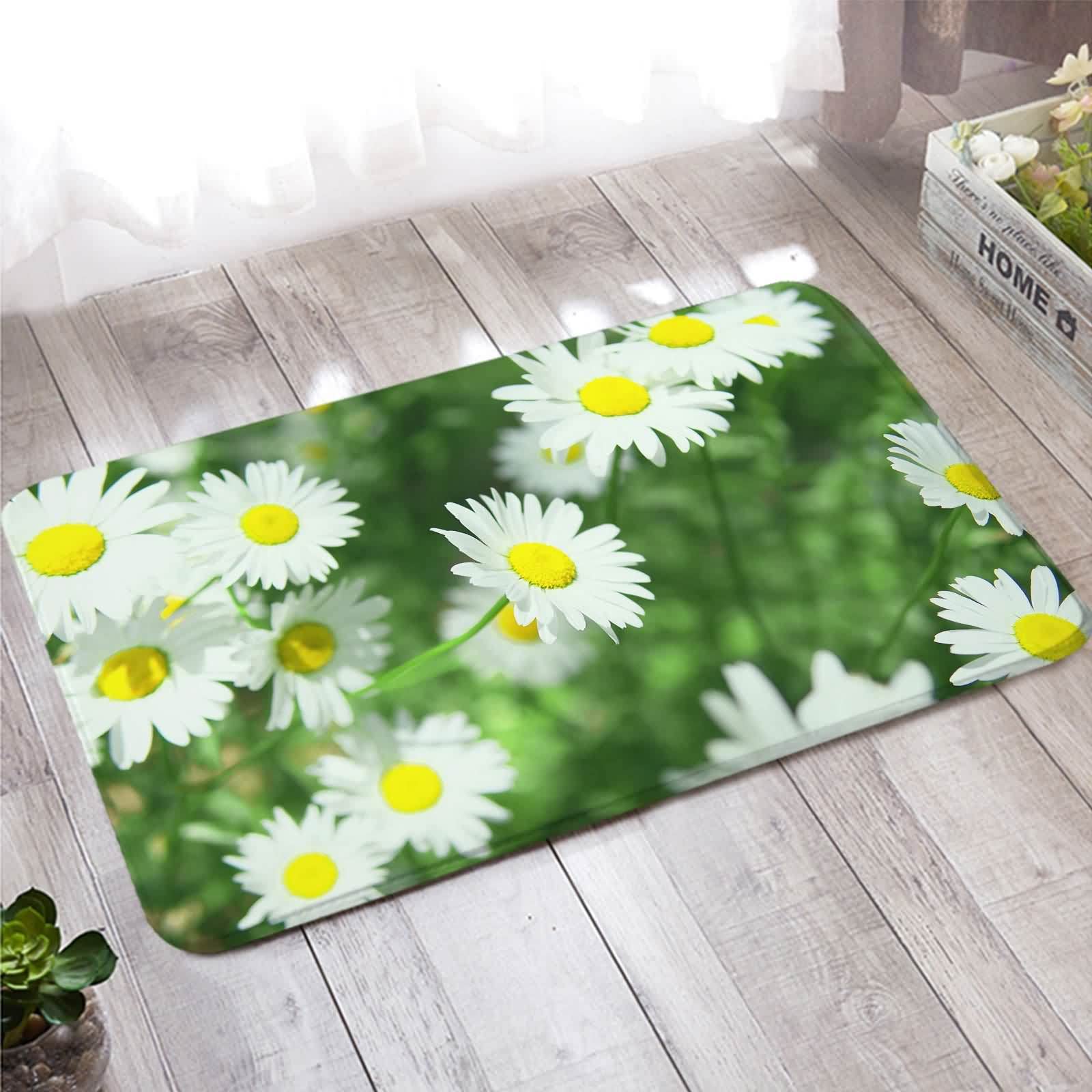 Tapis d'entrée intérieur absorbant paillasson automne cuisine salle de bain 60x180