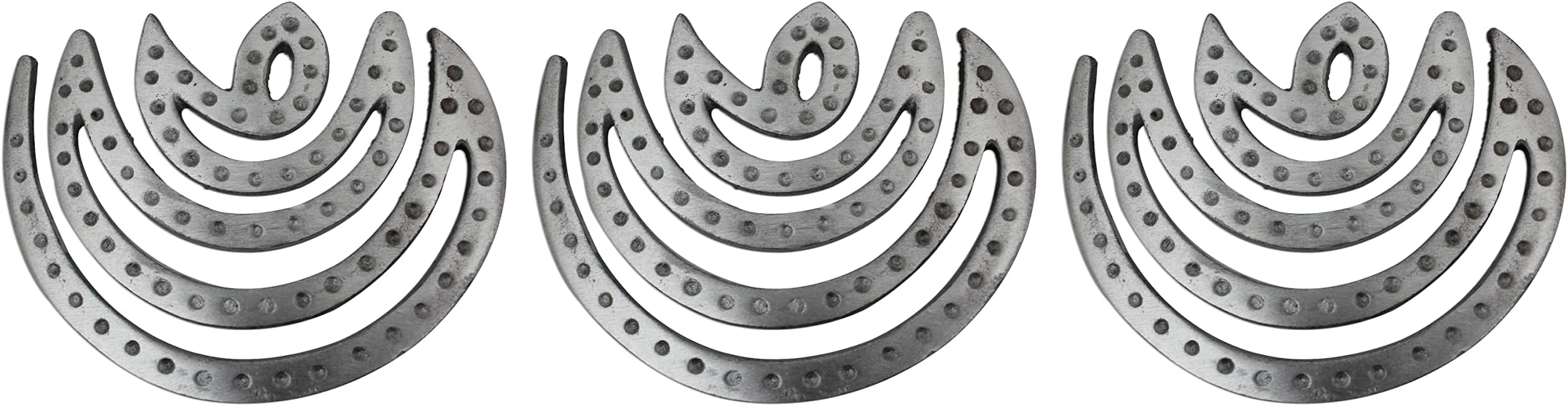 Remedywala Vastu Zinc Helix for North East Direction Remedy [13CM X 12CM Approx] [3 Pieces]