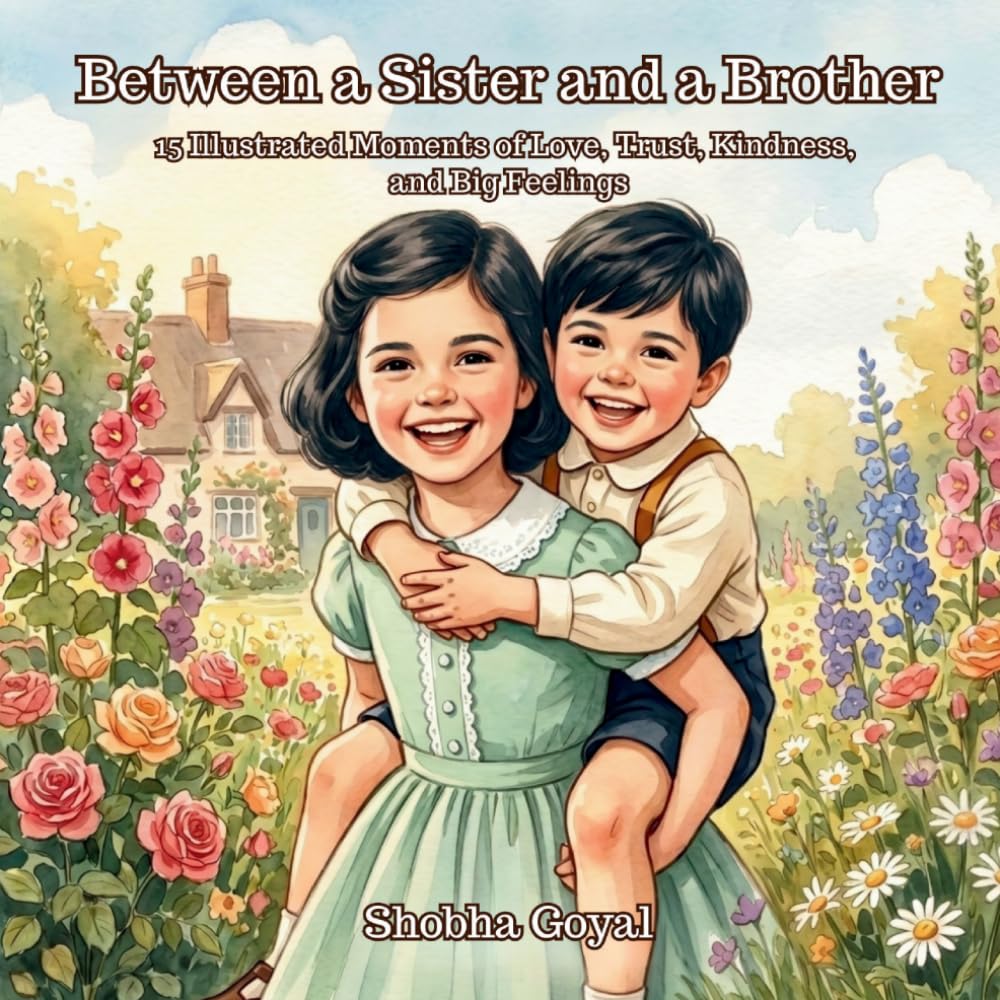 Between a Sister and a Brother: 15 Illustrated Moments of Love, Trust, Kindness, and Big Feelings
