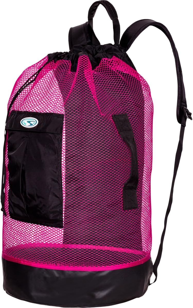 Stahlsac Panama Mesh Backpack-Pink
