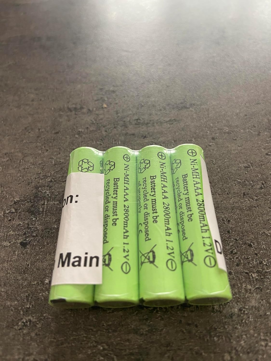 40X AAA Akku 2800mAh NI-mh Micro LR03 Wiederaufladbar Rechargeable Akkus Batterien Vorratspackung 40 Stück