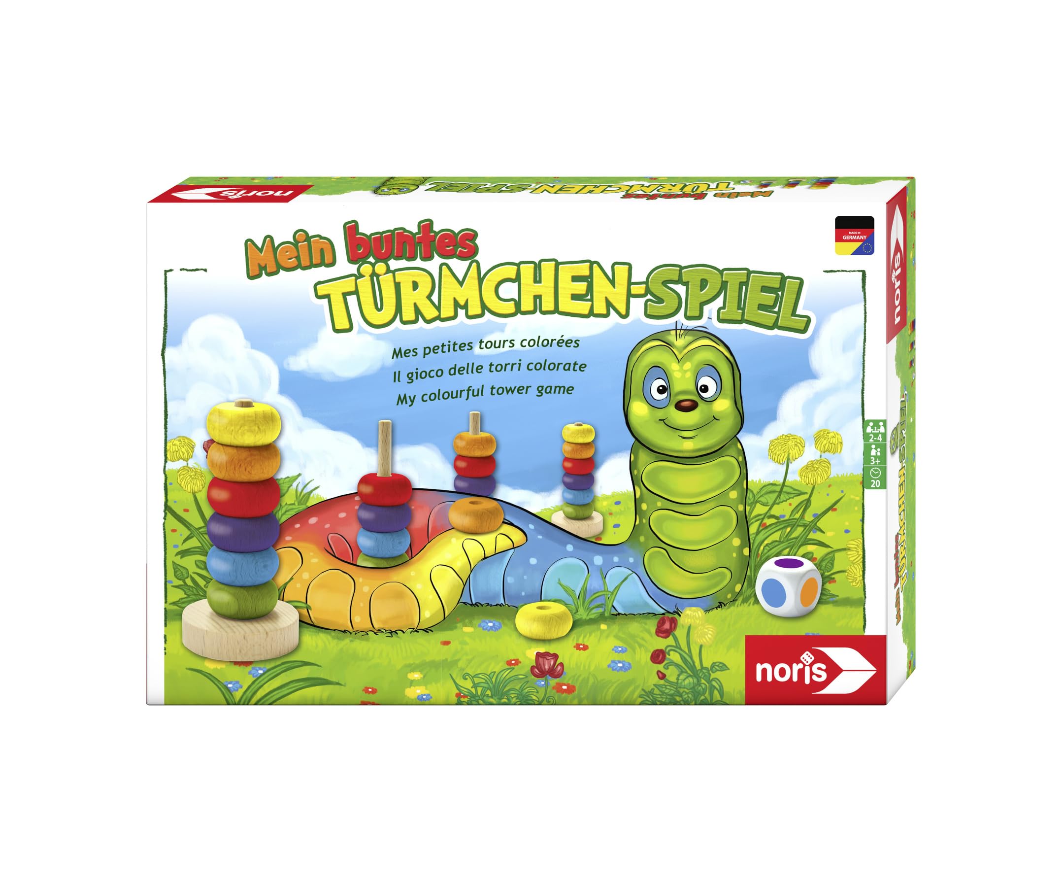 Noris 606011236 - Activity Games - Kinderpost - New