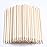 100Pcs Orange Wood Sticks for Nails, HOOMBOOM Double Sided Cuticle Pusher Remover Nail Art Manicure Pedicure Tool for Manicure Pedicure