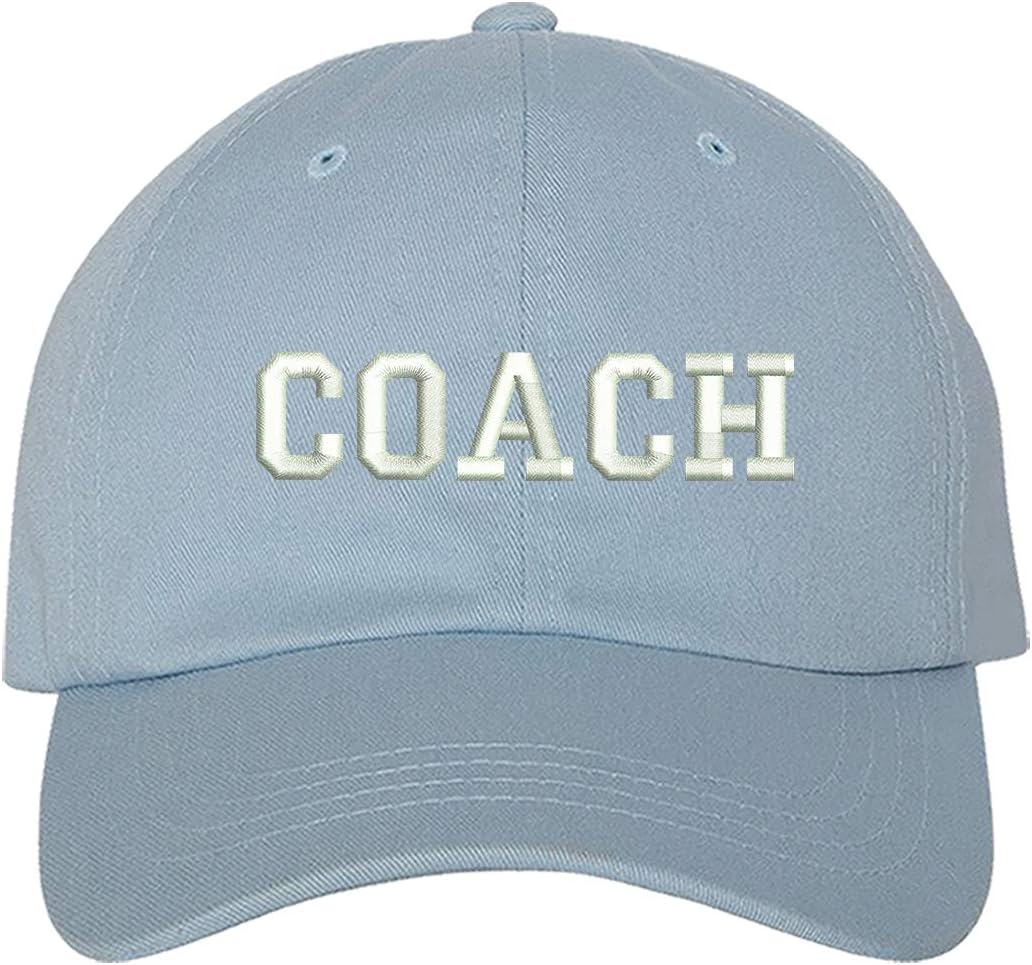 Coach Baseball Hat - Unisex - Sports Coach Baseball Caps
