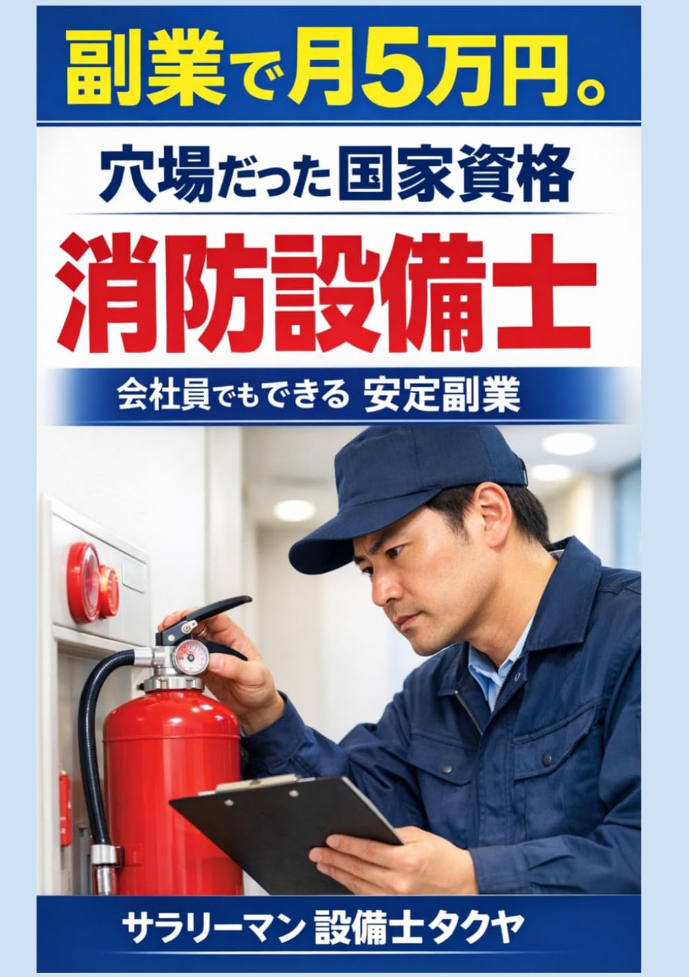 副業で月5万円。実は穴場だった国家資格「消防設備士」: 会社員でもできる、AIにも景気にも奪われない仕事