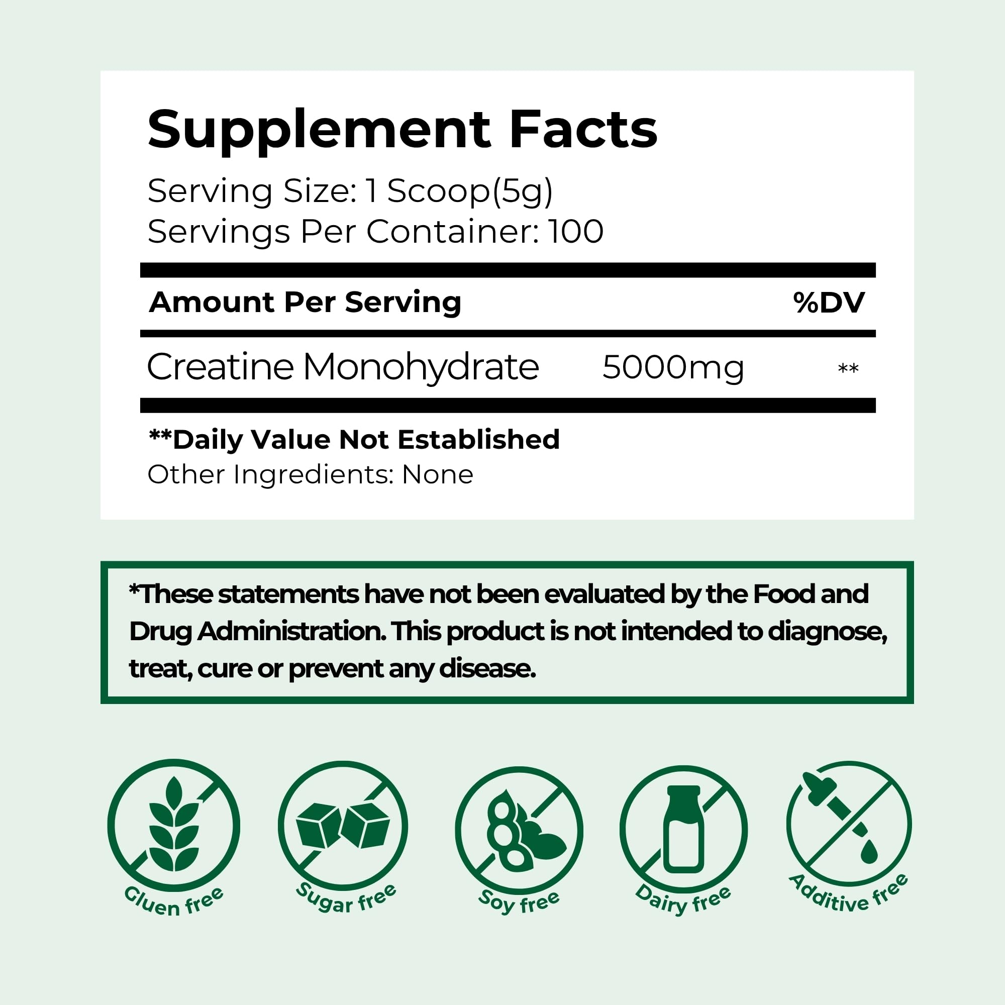 Creatine Monohydrate Powder – 100% Pure Micronized Unflavored Creatine for Men & Women - Muscle Growth, Power & Recovery – 100 Servings, 500g — Amazon image 7