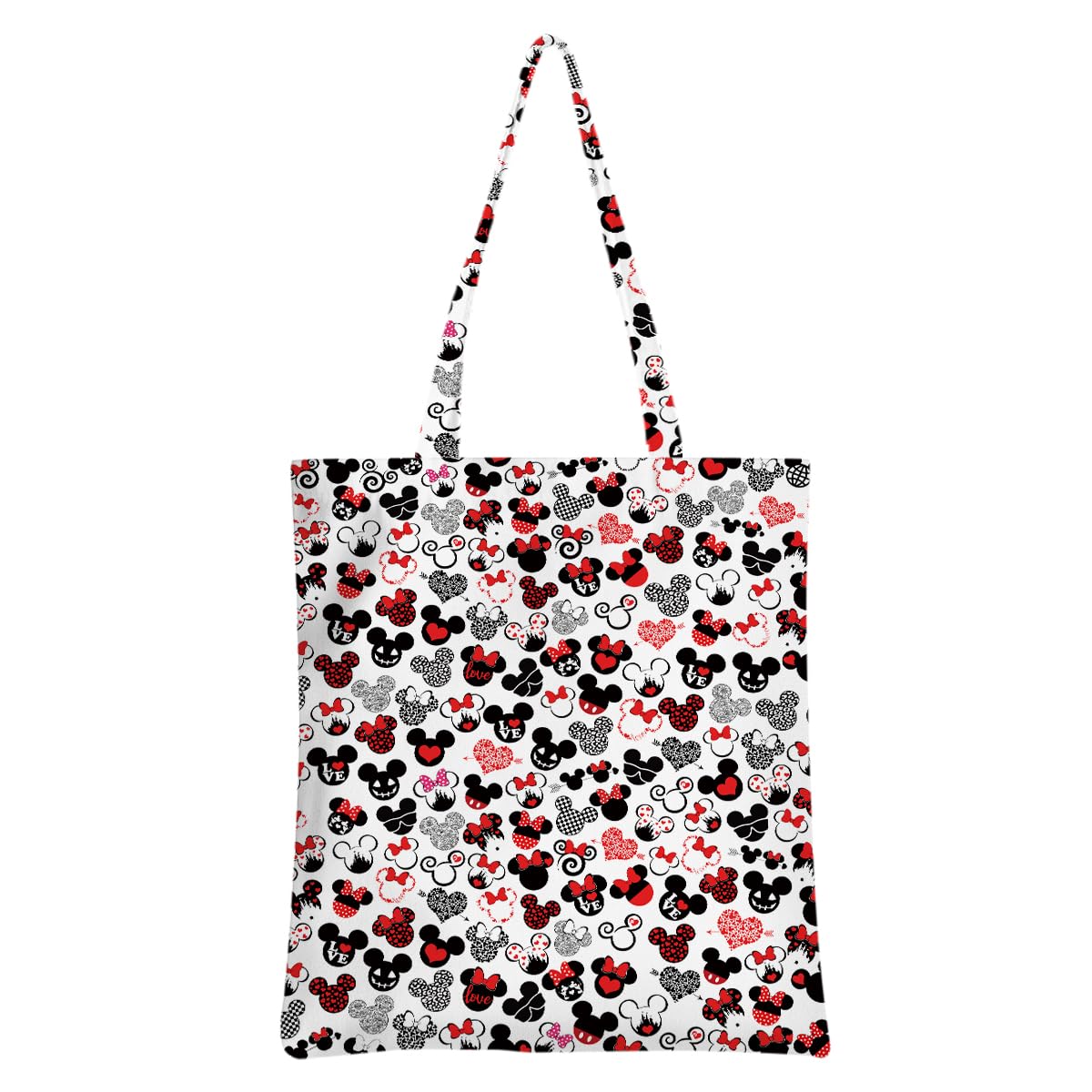 Wenboco Funny Tote Bag, Cute Mouse Themed Gifts, Reusable Grocery Beach Bags, Birthday Gift for Women Friend, Weekender Bag 1