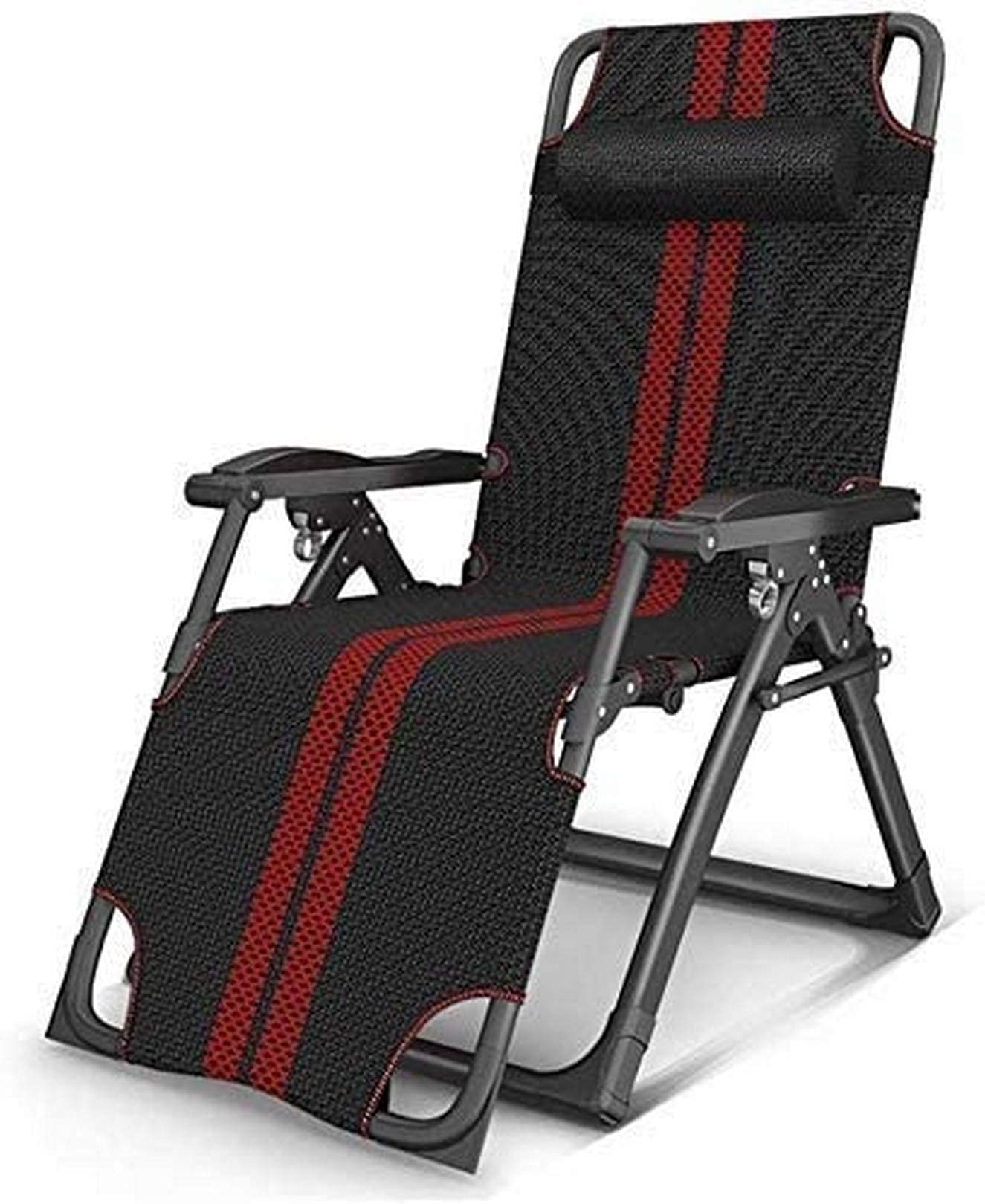 Chaise longue de patio inclinable et pliante zéro gravité pour extérieur