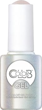 Color Club No Ordinary Love Nail Gel Off White with Gold Shimmer Color Polish, .5 fl oz 15 mL