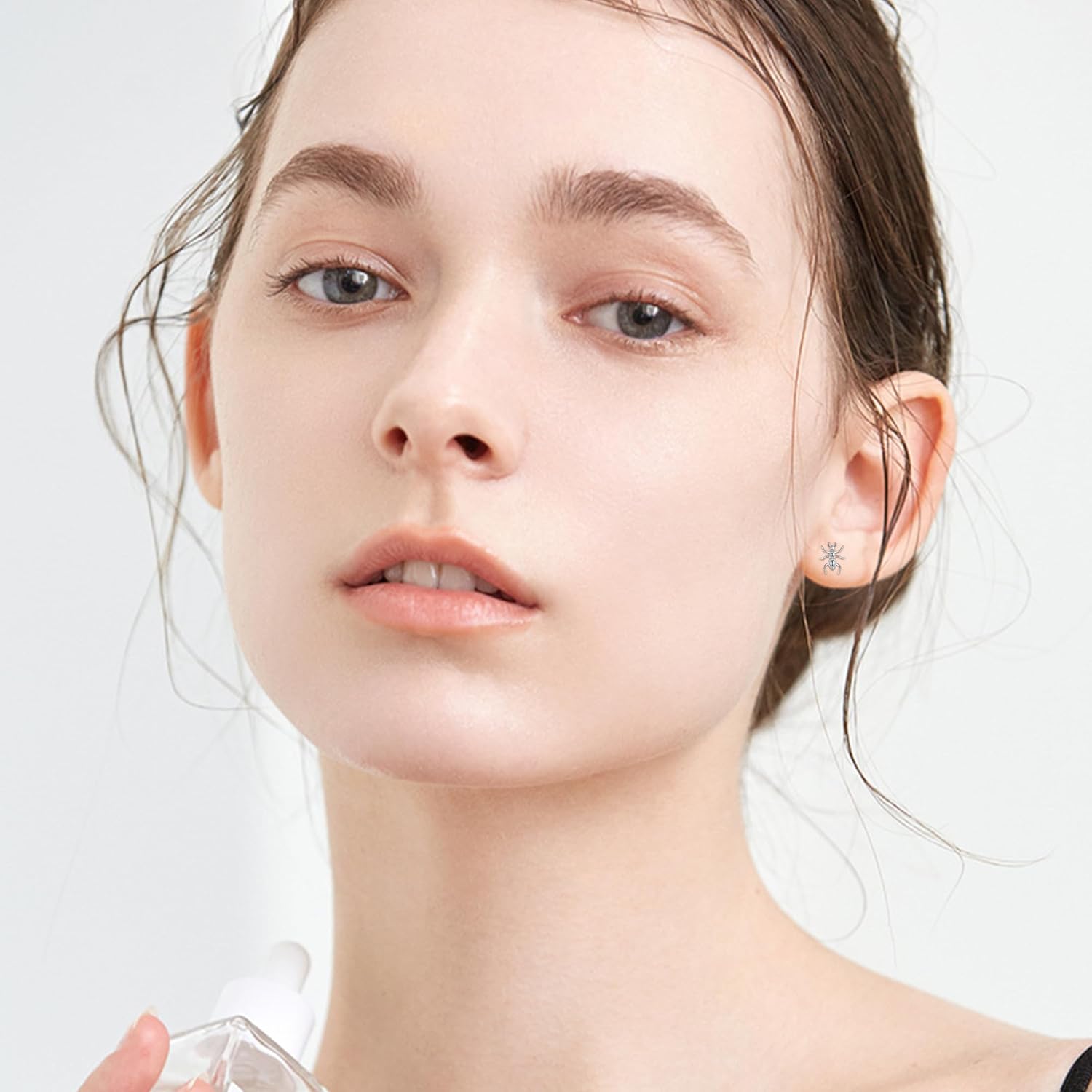 Ant/Beetle Earrings 925 Sterling Silver Bug Earrings Bug Jewelry Gifts for Women - Image 6