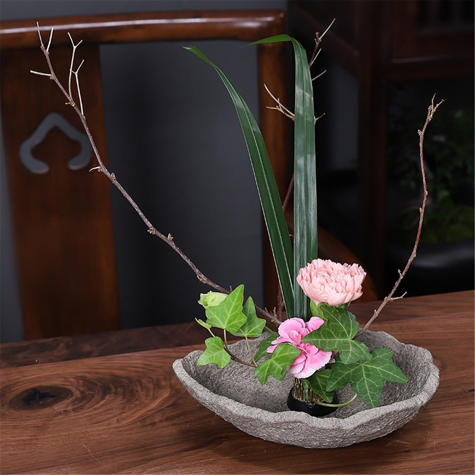 Sottovasi per Fiori Vassoio raccogligocce in Ceramica con piattino Floreale Bordi Irregolari Vaso