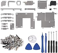 Vista 1 de Piezas internas de cubierta de placa de metal para iPhone 11 Pro Max, reemplazo de soporte incluye juego completo de tornillos y kit de herramientas