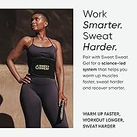 Vista 5 de Sports Research Sweet Sweat - Faja reductora de cintura (serie core), banda de fitness para mejorar el sudor para mujeres y hombres