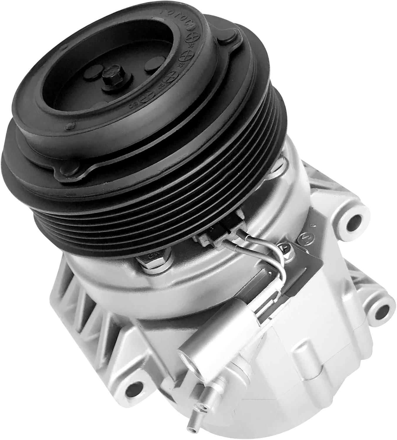 A/C Compressor with Clutch Compatible with Ford Lincoln Mercury Fusion MKZ Zephyr Milan, Replace OE Number 68669, 8E5Z19703A, 6E5Z19703A