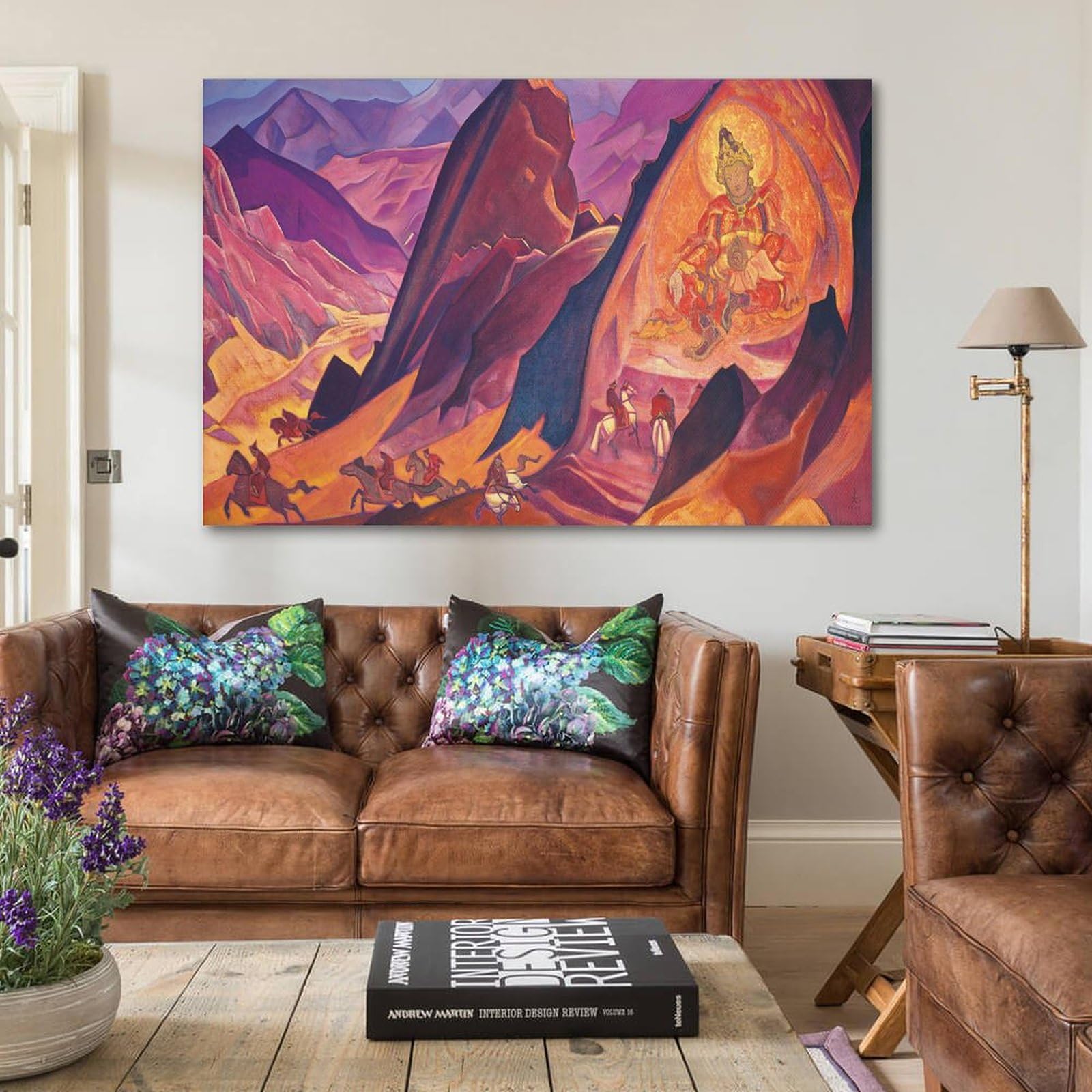 Amazon.com: Nicholas Roerich Famous Art poster Conducted by Rigden