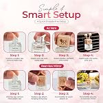 Voiture Air Refroidisseur FRESH ROSE Diffuseur de voiture - Huile essentielle & Huile de fragrance, parfum de voiture suspendu à l'évent, 60+ Fabrication d'alcool sans alcool de longue date au Canada (8ml (Boîte unique), Rose fraîche)