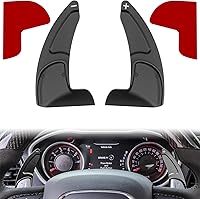 Vista 34 de Cubierta de cambios de volante extendidos para Dodge Challenger Charger Durango RT & Scat Pack 2015-2021, para Jeep Grand Cherokee 2014-2021